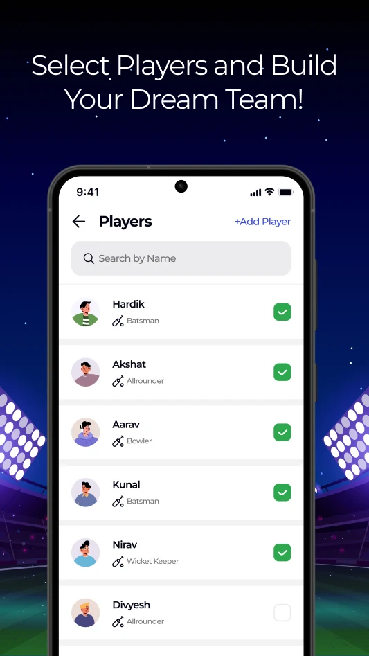 Crickstars-Cricket Scoring App screenshot