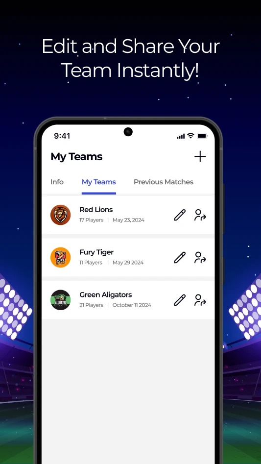 Crickstars-Cricket Scoring App screenshot