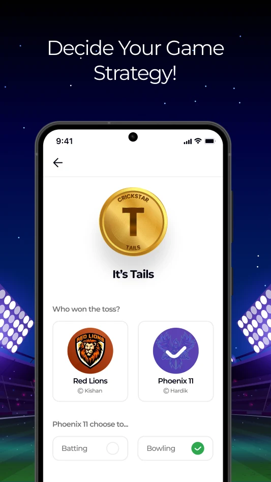 Crickstars-Cricket Scoring App screenshot